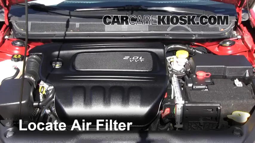 2013 Dodge Dart SXT 2.0L 4 Cyl. Air Filter (Engine) Replace